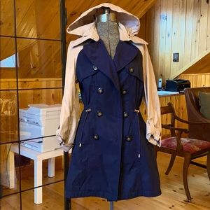 Cute trench rain coat